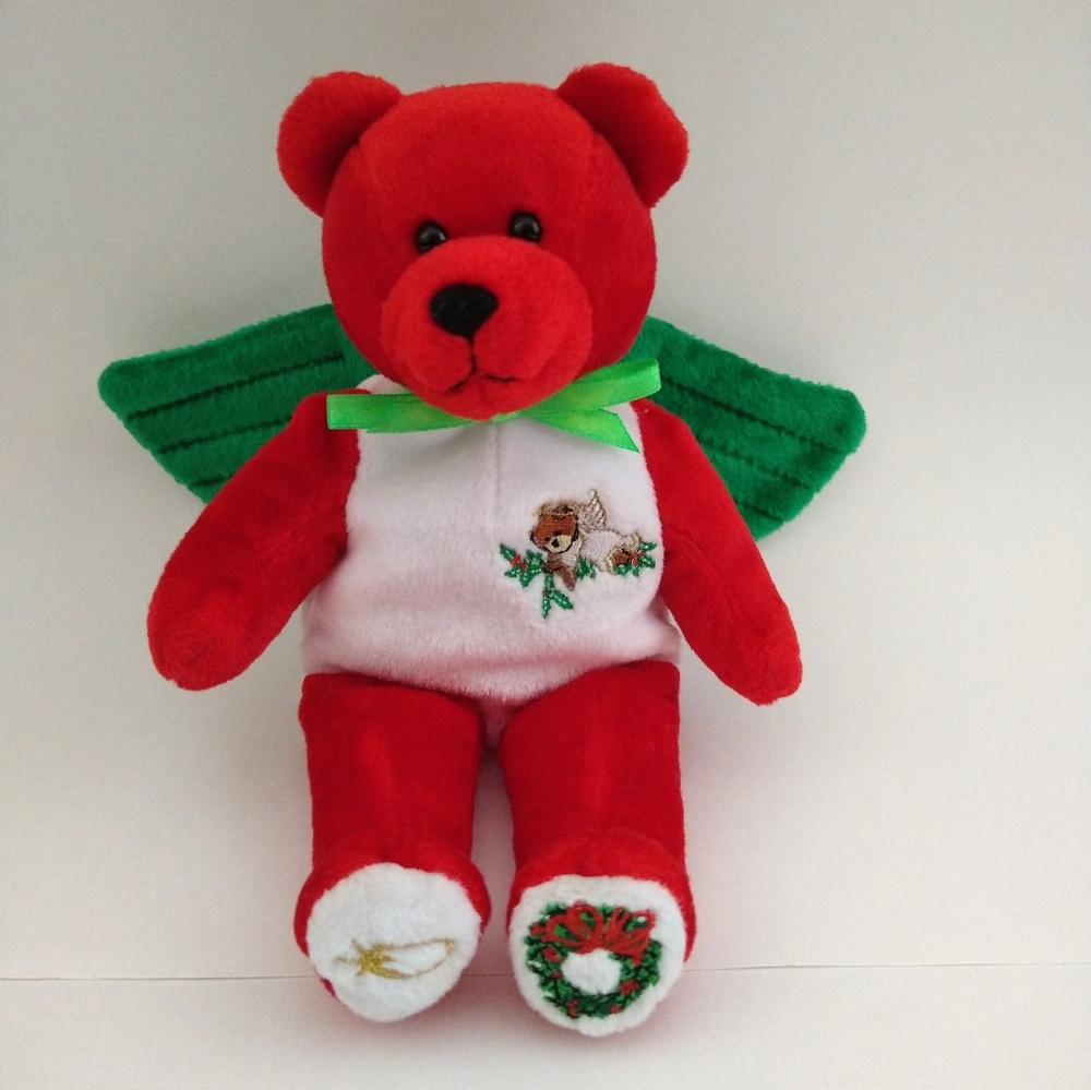 Vintage 2001 The Original Holy Bears The Christmas Holy Angel Bear 9" Plush - Picture 2 of 7